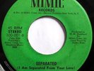 * JIMMY ROSS & NATURAL LOVE Separated/Goodbye My Love FUNK SOUL Mimic 45 HEAR