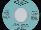 Modern Soul Boogie 45 DAVID MORANT Let Me Come By FREKO HEAR