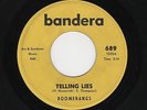 '64 Twin Spin Chi Soulful Doowops BOOMERANGS Telling Lies/Cut You Loose M- HEAR