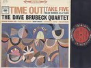 DAVE BRUBECK QUARTET - TIME OUT - JAZZ LP - COLUMBIA SIX EYE LABEL - STEREO