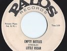 Little Oscar on Palos Empty Bottles/Suicide Blues- Northern soul /blues VG+++