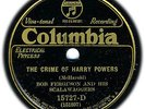 BOB FERGUSON & SCALAWAGGERS 1931 pre-war country 78 Crime Of Harry Powers (E-)