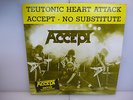 ACCEPT-TEUTONIC HEART ATTACK. LONDON, UK 1985-2LP VINYL-EX/EX