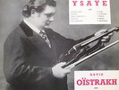 EUGENE YSAYE - DAVID OISTRAKH / ECHOS DU SOUVENIR BELGIAN