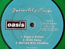 OASIS DEFINITELY MAYBE 2LP VINYL GREEN