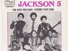 JACKSON 5 The Love You Save RARE Sweden 45 Michael Jackson Tamla Motown TMG 746