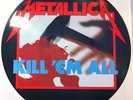 Metallica 'Kill 'Em All' Rare UK Picture disc LP