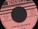 LEWIS CLARK - IF YOU EVER EVER LEAVE ME (Tigertown) - Rare 60s Northern Soul 45
