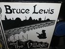 RECORD  BRUCE LEWIS- I AND THE VILLAGE PRIVATE jazz funk LP CKLN PROMO