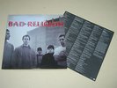 BAD RELIGION - STRANGER THAN FICTION - LP INSERT 1994 RARE RED VINYL PUNK LISTEN