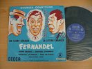 LOUIS DE FUNES / FERNANDEL Un client serieux 50's LP DECCA COURTELINE