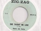 KAMA-DEL-SUTRA  She Taught Me Love / Come On Up (Zig-Zag)Orig Garage Mod 45 HEAR