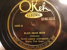 78 BLUES OKEH 8455 BLIND LEMON JEFFERSON