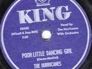 78-DOO-WOP-HURRICANES-POOR LITTLE DANCING GIRL/PISTOL PACKIN' MAMA on KING