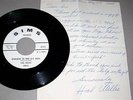 HAL WILLIS 45 RPM & SIGNED LETTER Doggin' in U.S. Mail