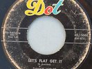 DANNY WOLFE 45 Let's Flat Get It  DOT 15667   1957  ROCKABILLY