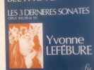 LP  Fy 051 Beethoven Yvonne Lefebure