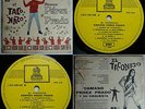 DAMASO PEREZ PRADO EL TACONAZO UNIQUE COVER YELLOW ODEON LABELS  PRESS