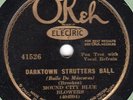 Okeh 41526 Mound City Blue Blowers DARKTOWN STRUTTER'S BALL (Coleman Hawkins) N-
