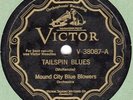 Victor 38087 Mound City Blue Blowers TAILSPIN BLS 29' TEARGARDEN,POPS FOSTER N-