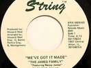 MODERN SOUL 45-JAMES FAMILY-WE'VE GOT IT MADE-PRIVATE PRESS BOOGIE on STRING-NM
