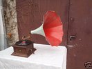 gramophone  voix son maitre phonographe