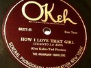 Hot OKeh 40277 Arkansaw Travellers-How I Love That Girl (Red & Miff) NYC 1924/25