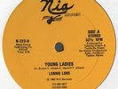 LONNIE LOVE young ladies RARE ORIGINAL BOOGIE RAP 12