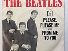 Beatles Please, Please Me VJ vee-jay records 45 w/ Picture Sleeve