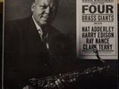 BUDD JOHNSON and the four brass giants LP VG+ RLP 343 Riverside 1960 Mono USA