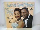 SHIRLEY & LEE let the good times roll LP white label WARWICK w-2028 MONO vg+