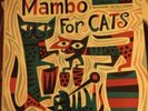 Perez Prado-MAMBO FOR CATS Jim Flora Art Cover RCA  mono original 1st pressing