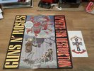 Guns N Roses LP Appetite for destruction Geffen 1st press & Sticker insert