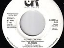 CLAUSEL - LET ME LOVE YOU - UP RIGHT  M  Killer modern soul