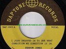 SHARON JONES - WHAT CONDITION MY CONDITION IS IN -  DAPTONE