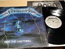 METALLICA RIDE THE LIGHTNING LP IN SHRINK 12'' 1ST PRESS MEGAFORCE lyric sheet