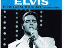 Elvis promo 45 & PS How Great Thou Art/His Hand in Mine 74-0130 yellow lbl MINT