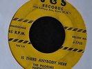 HEAR IT BLACK GOSPEL 45 The Pilgrim Harmoneers J&S 1755 Is There Anybody Here