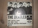 THE BEATLES , EP , SHE LOVES YOU / I'LL GET YOU   GEOS 223 , DANISH PRESS