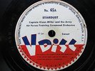 V-Disc No. 65 Capt Glenn Miller STARDUST, ST. LOUIS BLUES MARCH 78rpm