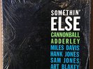 CANNONBALL ADDERLEY-SOMTHIN ELSE-BLUE NOTE-OG-1958-MONO-RVG-MILES DAVIS-JAZZ LP