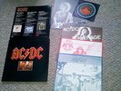 AC DC German Import 3 LP Box Set High Voltage Powerage Dirty Deeds / Complete NM