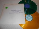 Led Zeppelin  On blueberry hill  green & yellow vinyl   tmoq lp  rare