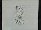 PINK FLOYD-THE WALL,COLUMBIA,2 LP SET,W/RARE TITLE STICKER ON COVER,LYRIC SLEVES