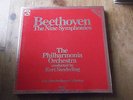 EMI SLS-5239 BEETHOVEN Symphonies Complete - KURT SANDERLING - 8LP  BOX SET