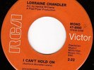 Lorraine Chandler -  I Can't Hold On (Northern Soul)