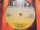 Barry Brown No Wicked Shall Not Enter Killer Roots 12