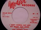 17TH AVENUE EXITS*I aint gonna eat*45*promo*GARAGE PSYCH FUZZ 2 SIDE*MOD*HEAR