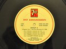 Rare 1960's KINGSTON TRIO 7-UP Radio Commercial Spot Announcements 2 Discs