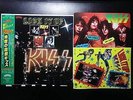 KISS / LICK IT UP JAPAN LP / OBI, COLOR PHOTO CARD & STICKER, GENE SIMMONS, NM